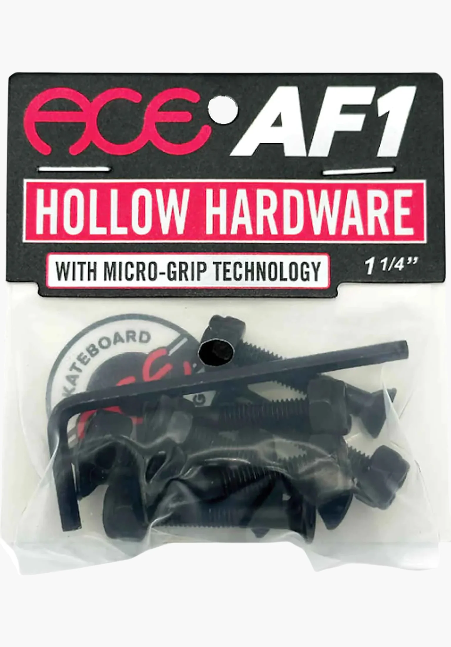 Allen 1 1/4" AF1 Hollow Bolts with Grippers