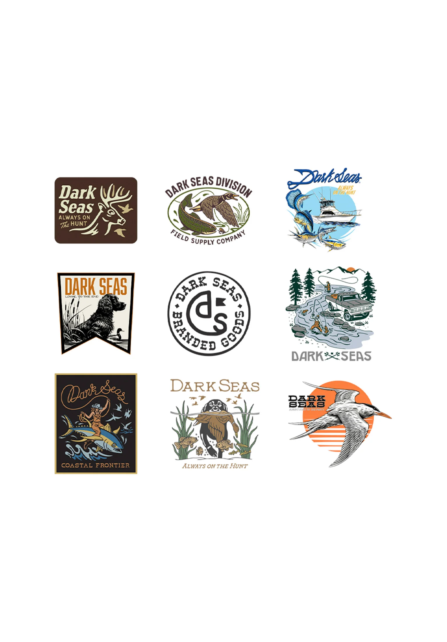 Sportsman Sticker Pack II