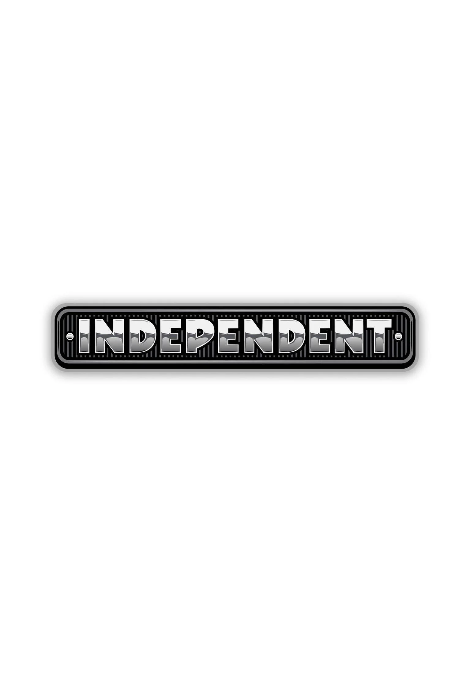 Chrome Bar Vinyl Sticker