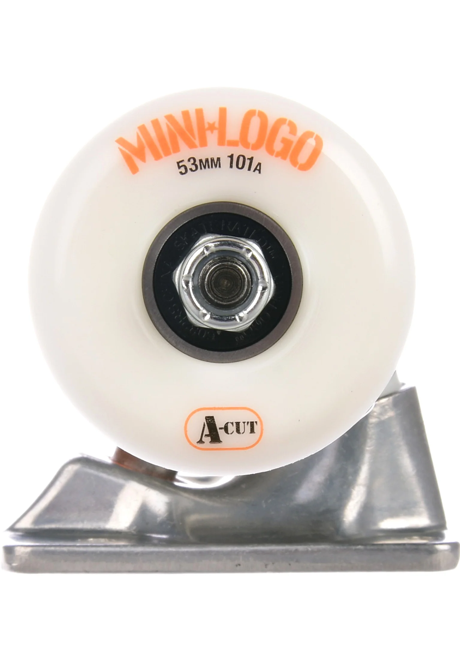 8.38" white A-Cut Wheels 101A Set of 2 - Image 4