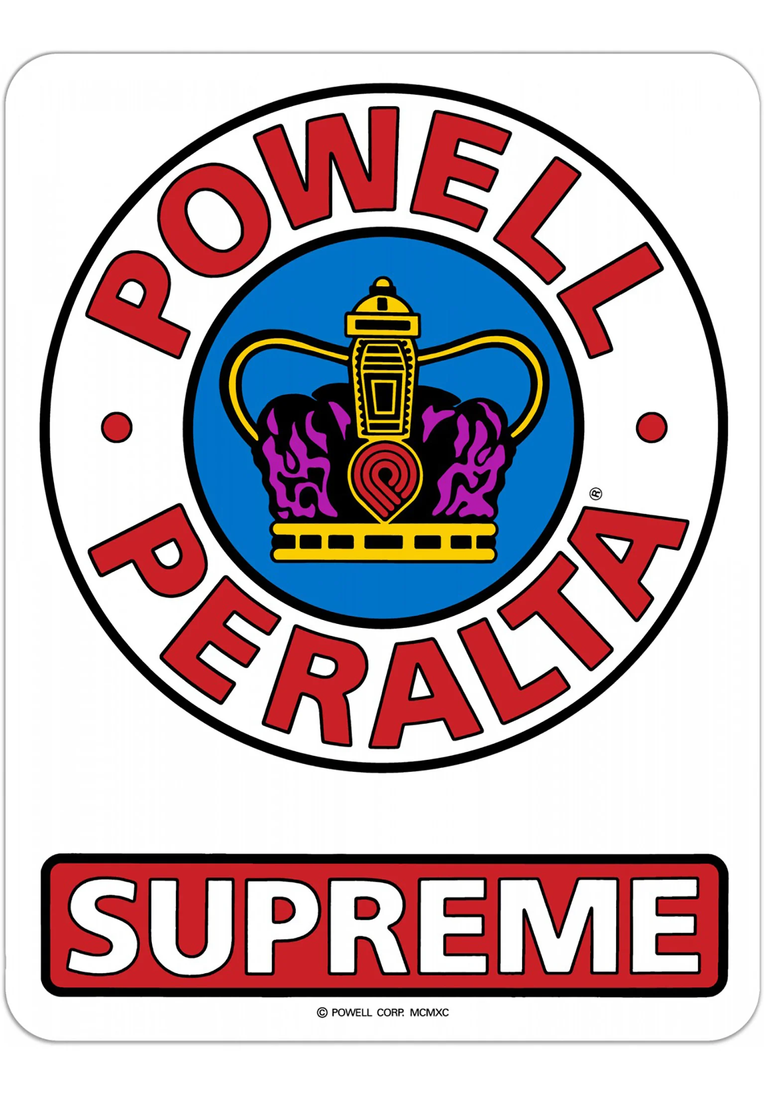 Supreme OG 6" Sticker