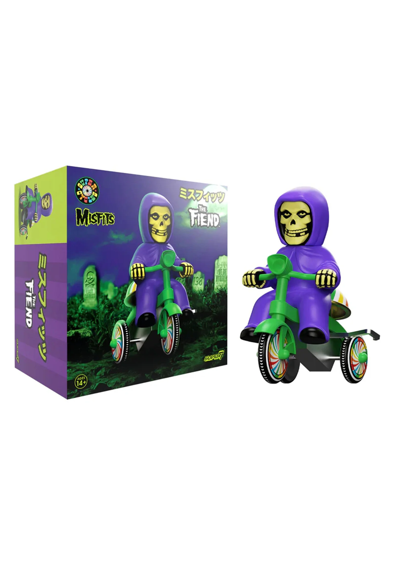 Misfits Super Cycles - Fiend (Purple w/ Green)