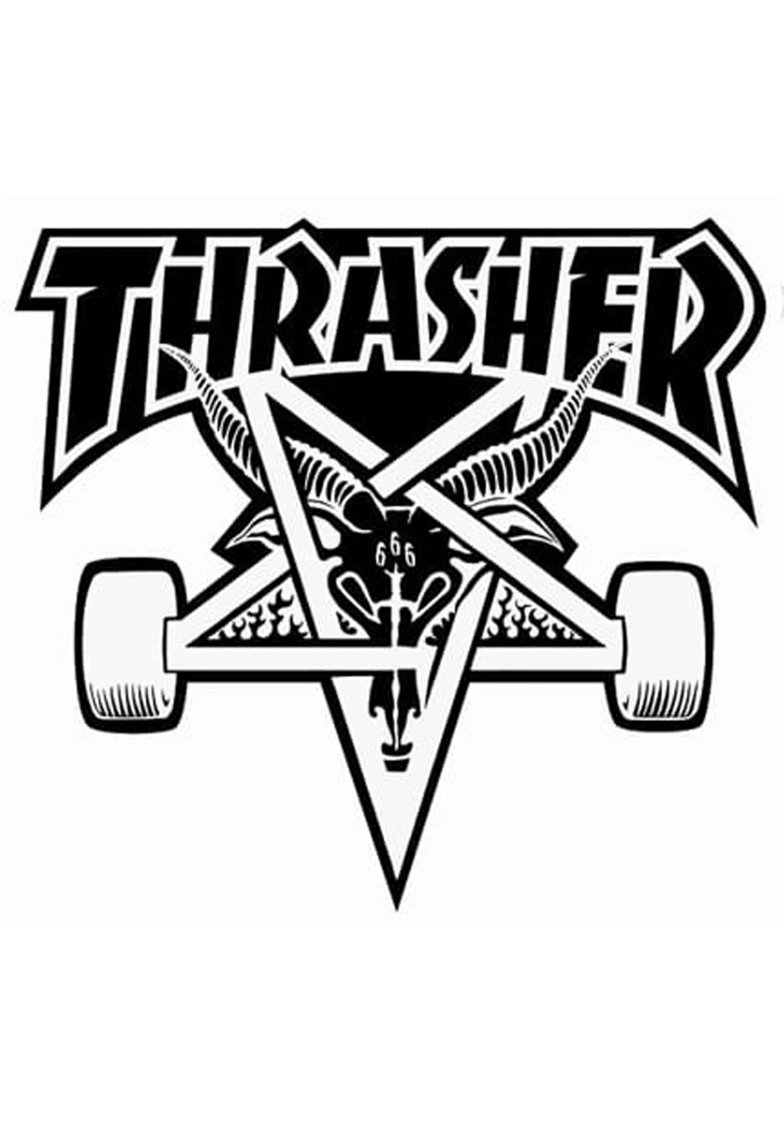 Skategoat Die-Cut Sticker 3-1/2" x 4"
