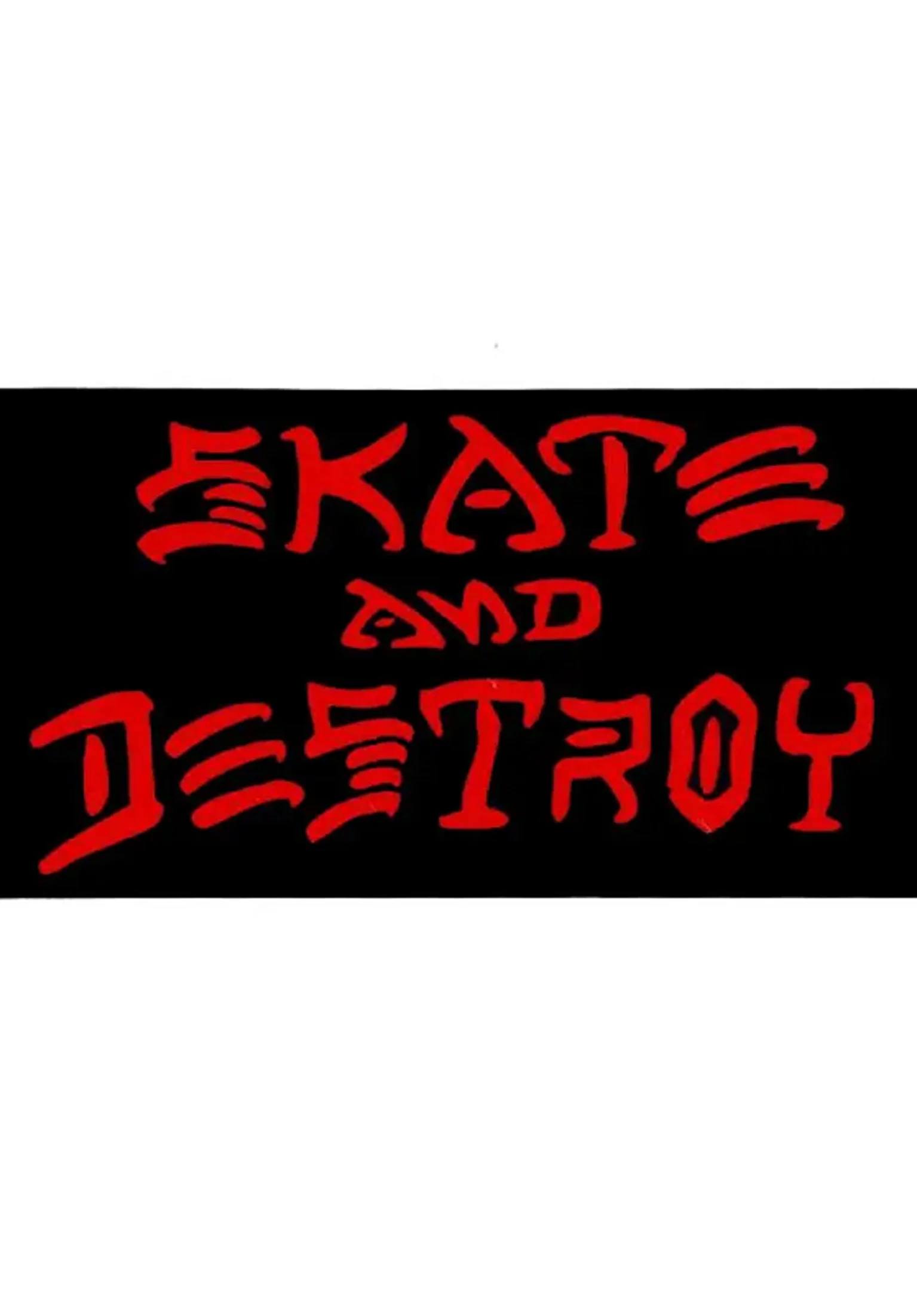 Thrash & Destroy 5" Sticker