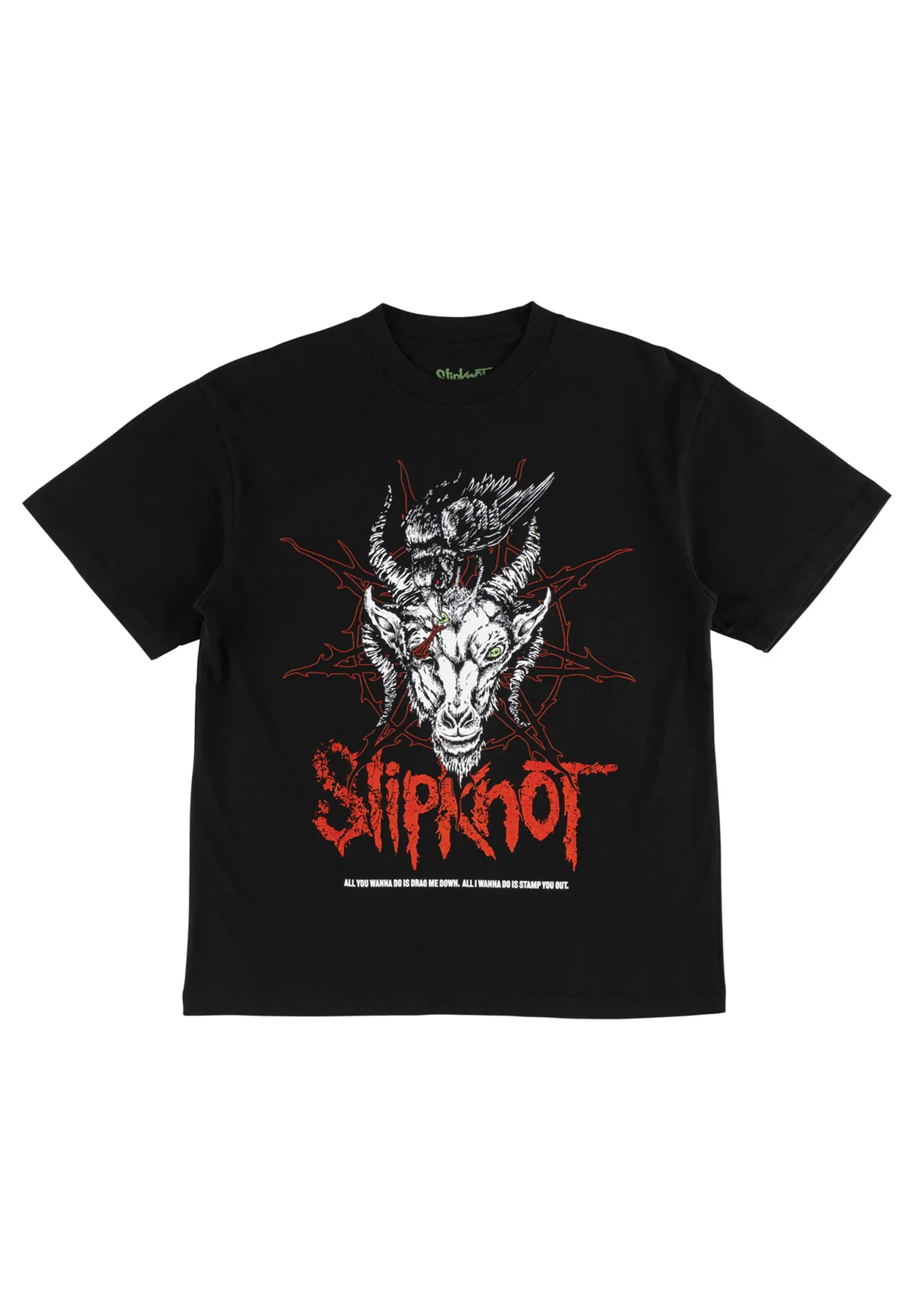 x Slipknot Spit It Out Boxy Garment-Dyed